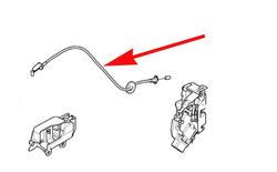 Linka Od Klamki Do Zamka Drzwi Ford Focus Mk2 4 5d Prawa 1681351 Ford