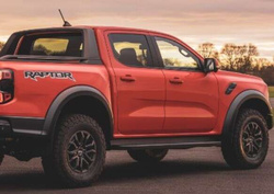 dywaniki podłogi materiałowe Ford Raptor 2022➝ automat ® 