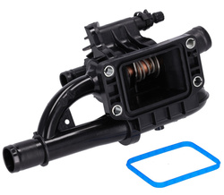 obudowa z termostatem i czujnikiem Ford 1.4 1.5 1.6 TDCi #2078986 FEBI