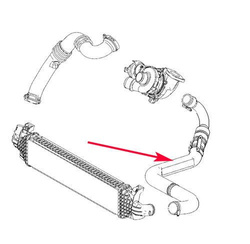 przewód intercoolera Ford C-Max / Focus MK2 OE 1478628