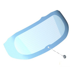 przelotka / uszczelka ramienia wycieraczki tylnej Ford ® 1758270