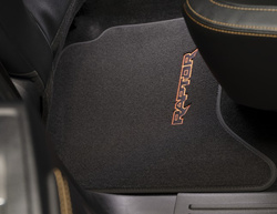dywaniki podłogi materiałowe Ford Raptor 2022➝ automat ® 