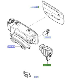 siłownik klapki wlewu paliwa Ford Mondeo mk4 S-Max Galaxy #1522345
