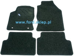 wykładziny / dywaniki podłogi materiałowe Ford - przód+tył  / 1073142