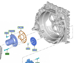 śruba M6 x 55 mm Ford ® 1472749