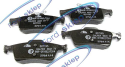 klocki hamulcowe ATE - kpl. tył Ford C-Max Focus Kuga #2613321