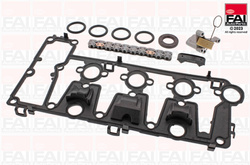 2.0 TDCI DW10C Ford - zestaw łańcucha rozrządu z napinaczem + uszczelki FAI