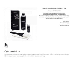 Zestaw do czyszczenie i pielęgnacja felg ® AUDI 500ml + 50ml 