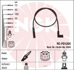przewody zapłonowe NGK - HCS