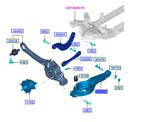 wahacz tylny pod sprężynę Ford Grand C-Max OE: 1718501