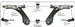 tuleja wahacza przedniego - tylna Ford Focus Mk4 Kuga MK3 Mach-E #2216263