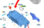 uszczelka intercoolera Ford 2.0 TDCI Ecoblue 2305834