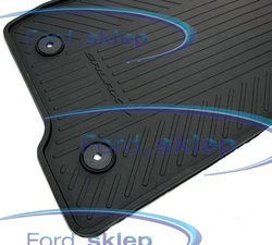 dywaniki gumowe Ford Galaxy 2015-> 1 rząd - Ford oryginał ® 1948138