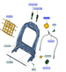 uchwyt / klamka odchylania fotela Ford Ka lewa strona  1579644
