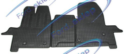 dywaniki podłogi gumowe Ford Tourneo Custom - przód 