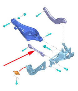 wahacz tylny poprzeczny Ford Focus MK4, Kuga MK3 #2428955