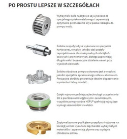 pompa wody - Ford DURATEC-HE / EcoBoost  - zamiennik HEPU