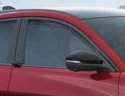 owiewki szyb bocznych Ford Mustang Mach-E czarne ® 2539411 PRZÓD