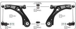 tuleja wahacza przedniego - tylna Ford Focus Mk4 #2216261 Meyle