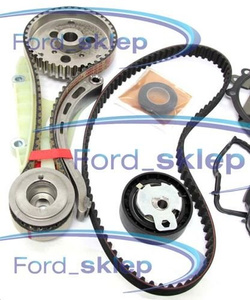 1.8 TDCi zestaw rozrządu + kaseta pompy wtry. + pompa wody (OE + INA)