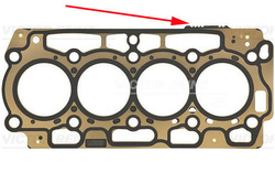 uszczelka pod głowicę Ford 1.4, 1.5  TDCI SOHC -Reinz (4rowki 1.4 mm) 