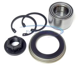 łożysko koła + pierścień ABS Focus Fiesta Fusion - SKF - tył