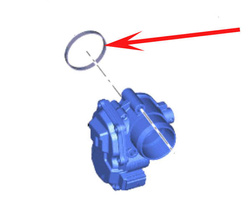uszczelka pod przepustnicę Ford 1.0 EcoBoost - oryginał ® 1830450