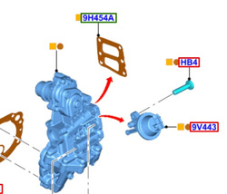 uszczelka zaworu EGR Ford 2.0 TDCI EcoBlue Panther ® 2019797