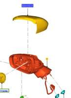 obudowa zewnętrzna lusterka prawa Ford Mondeo MK5 PANTHER BLACK 5324086