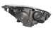 reflektor halogenowy +LED Ford Focus Mk3 FL - lewy #2060614 Varroc