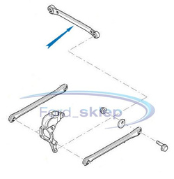 wahacz wzdłużny Ford Mondeo Mk3 - 4/5 drzwi 
