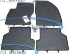 dywaniki gumowe Focus Mk2 - komplet (4szt.) - czarne