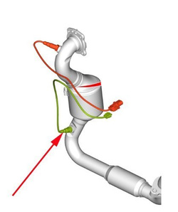 sonda lambda Ford 1.0 / 1.5 EcoBoost OE ® za katalizatorem 5950534
