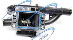 termostat 1.4 1.5 1.6 TDCi - kompletna obudowa z czujnikiem 160028510