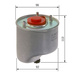 filtr paliwa (wkład) Ford Diesel 1.4 1.5 1.6 TDCI Bosch N2864