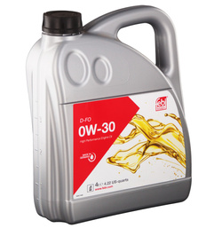 olej silnikowy Febi D-FO 0w-30 4L zgodny z Ford WSSM2C950A