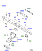 klamka/ uchwyt pokrywy bagażnika Ford Galaxy III ® 1685397