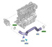 oring uszczelka króćca wodnego Ford 2.0 TDCI DW10F #2372936