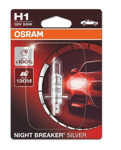żarówka halogenowa H1 NIGHT BREAKER SILVER - OSRAM