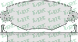 klocki hamulcowe Ford Mondeo mk3 LPR - przód kpl. 