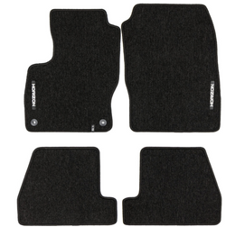 dywaniki welurowe Focus Mk3 - komplet (4 szt.) - czarne Horizon