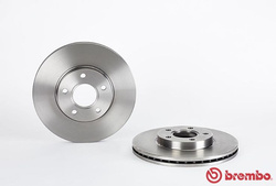 tarcze hamulcowe - przód Brembo 09.9589.11 Ford Transit Connect