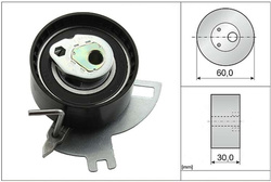 2.0 TDCI DW10F - zestaw rozrządu dla Ford DW10F firmy INA