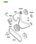 zestaw paska wielorowkowego Ford Transit 2,2 TDCI #2110260 GATES
