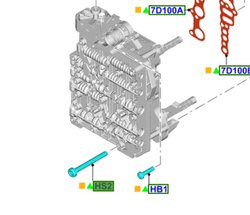 śruba M6 x 55 mm Ford ® 1472749