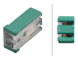 bezpiecznik 40A zielony - wiele modeli Ford Hella #2161587
