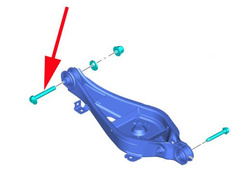 śruba mimośrodowa do regulacji zbieżności Ford Focus MK4 ® 2218762