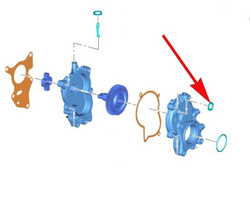 podkładka uszczelniająca Ford 1.6 2.0 TDCI DW10F 2046360