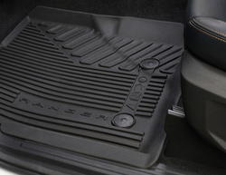 dywaniki podłogi gumowe Ford Ranger RapCab 2022➝ manual ® 2629709