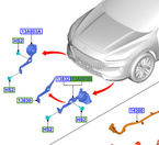 klakson sygnał dźwiękowy Kuga Mk3 2776007 LX6T-13802-DH 